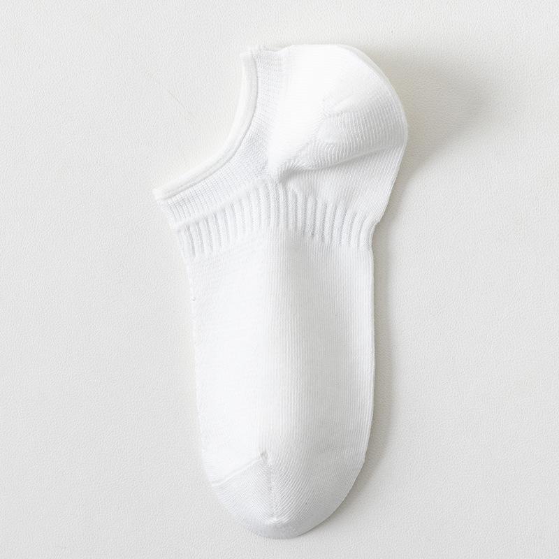 

Женские весенне-летние носки из чистого хлопка, Женские тонкие сетчатые носки из 100% хлопка, Свободные летние короткие носки, Носки-невидимки 1 pair белый