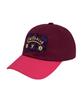 SUIBOM Catching Eye Ball Cap - Burgundy / Pink Yarrow