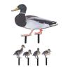 Duck Garden Stakes Realistic Duck Family Statue Decorative Acrylic Duck Family Yard Stakes Sign for Outdoor Garden