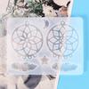 Dream Catcher Silicone Mold DIY Resin Craft Mold Dreamcatcher Making Mold for DIY Resin Dreamcatcher Key Chain Earrings Necklace Charm