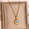 Devil's Eye Light Luxury Pendant Necklace for Women