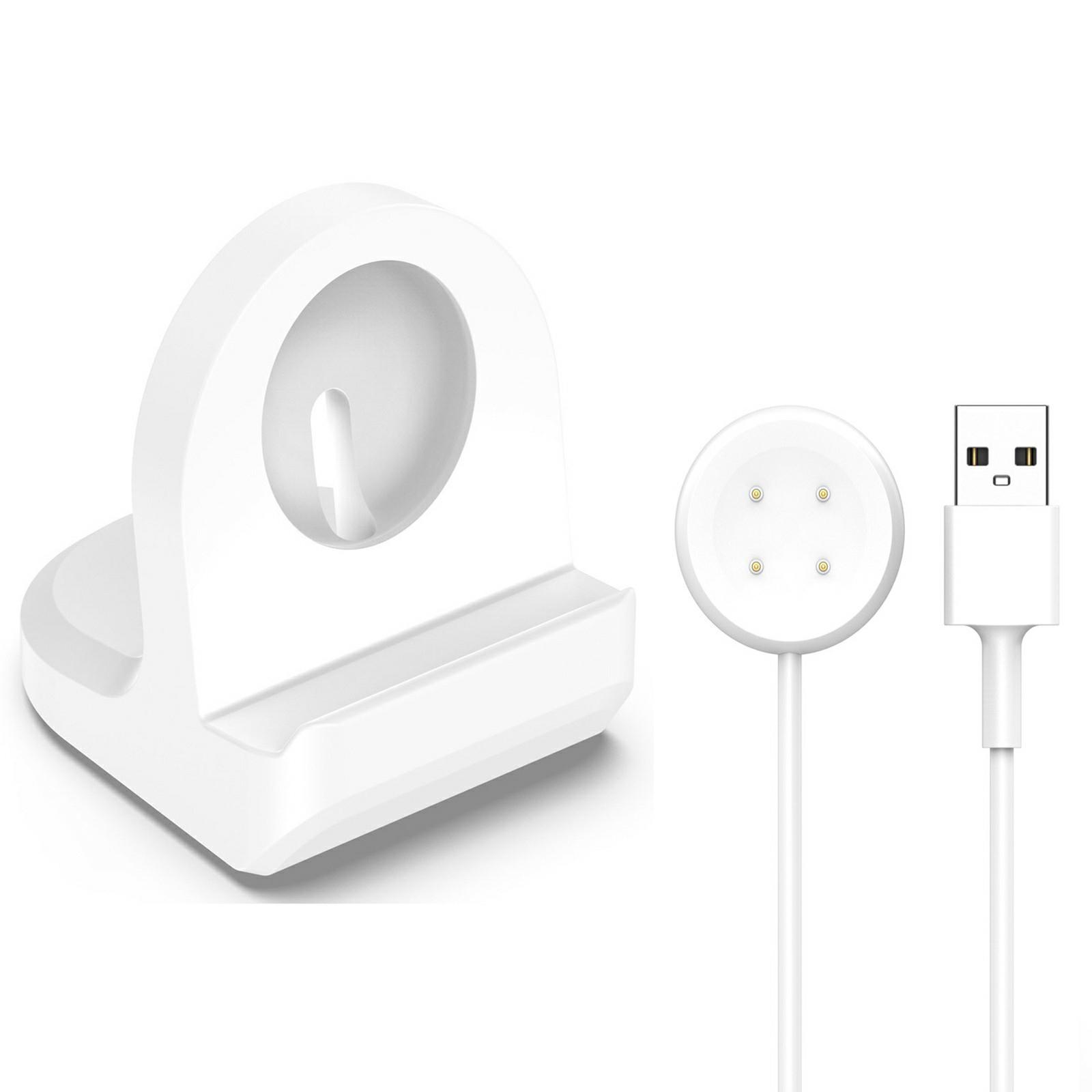 

For Google Pixel Watch 3 45mm/41mm/Watch 2 Charger Dock Smart Watch Holder Desk Stand Charging Station with Cable A
