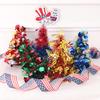 Festive Star Sequin Mini Tree: Home & Window Decoration for New Year, Independence Day, and Christmas