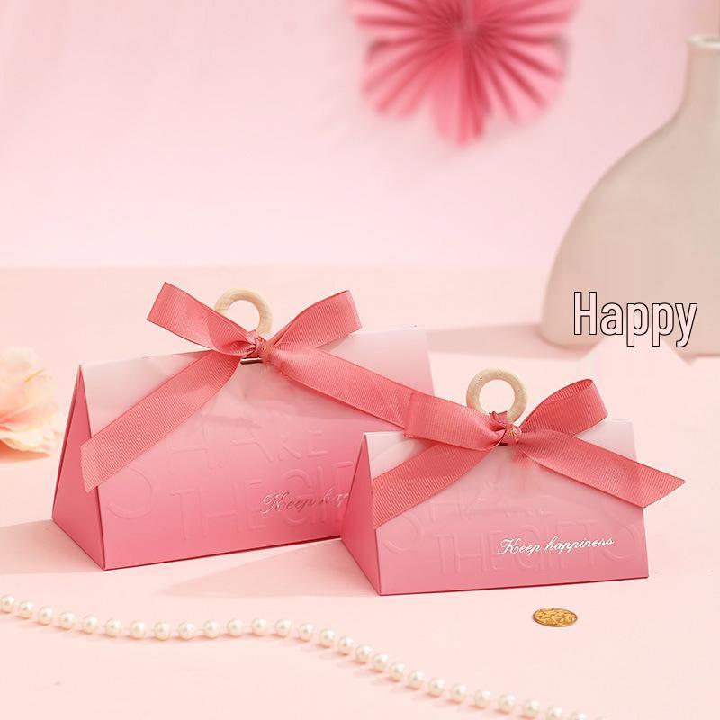 Elegant Purple Wedding Candy Box 2025: New Style Light Luxury for Engagement Party Favors