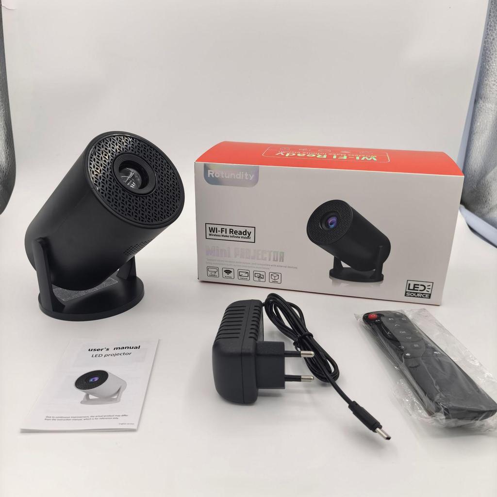 M5PRO Mini HD Wireless/Wired Portable Home Projector for Mobile Phones