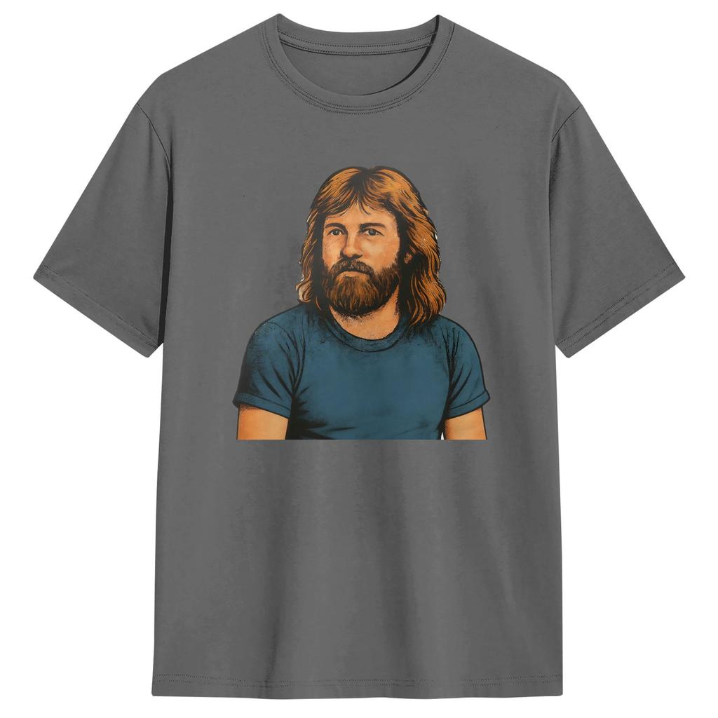 Gratefuls Deads Brent Mydland Vintage TShirt Fashion TShirts Short Sleeve Y2K Basic Tshirt Summer Cotton Plus Size 5XL Clothes