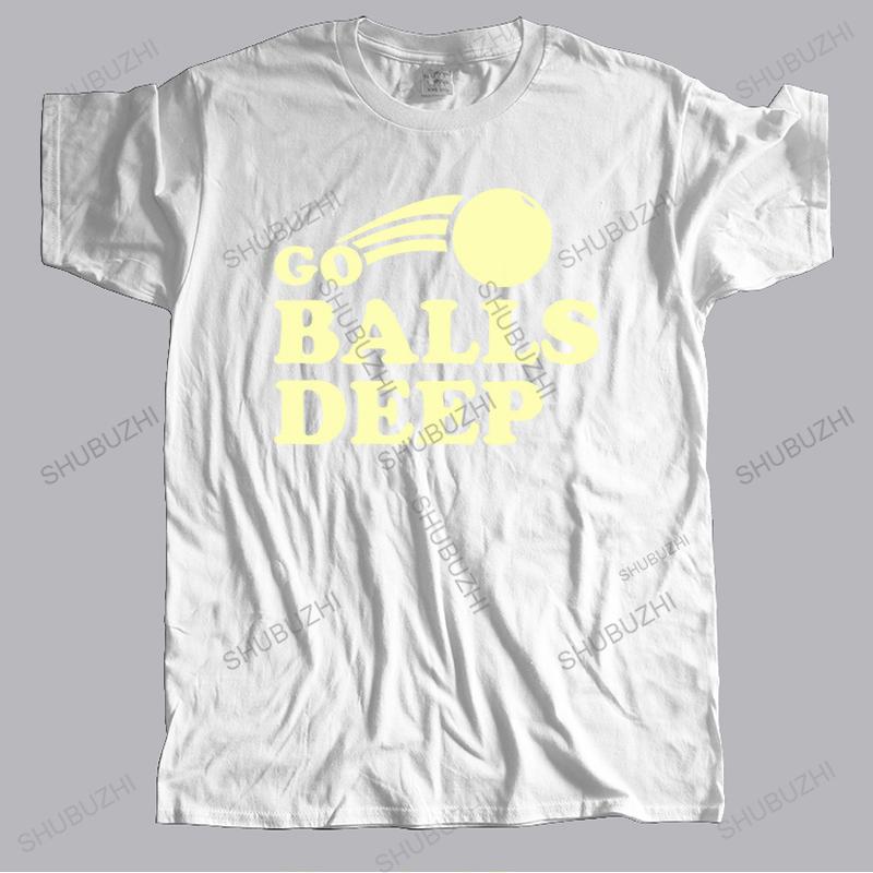 

Hot sale o-neck summer Tshirt men cotton tops Go Balls Deep Beer Pong Socceror Basketballer brand fashion t-shirt men cotton S