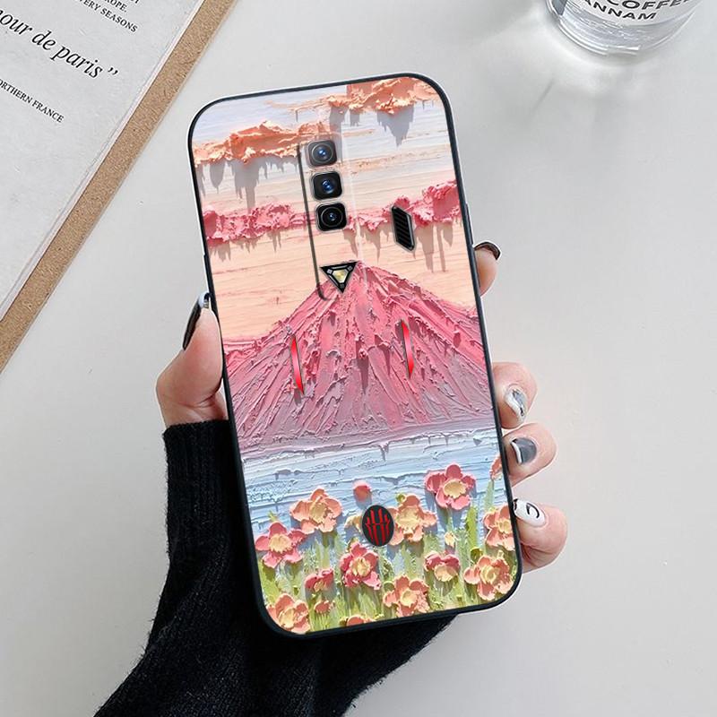 Für ZTE Nubia Red Magic 7 Hüllen 7Pro Mode Weiche TPU Silikon Rückseite Für redmagic 7 7S Pro 10 air Handyhüllen Fundas
