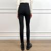 2026 Spring Black High-Waisted Stretchy Skinny Denim Pencil Pants for Women - Leg-Lengthening & Body-Shaping Cropped Design