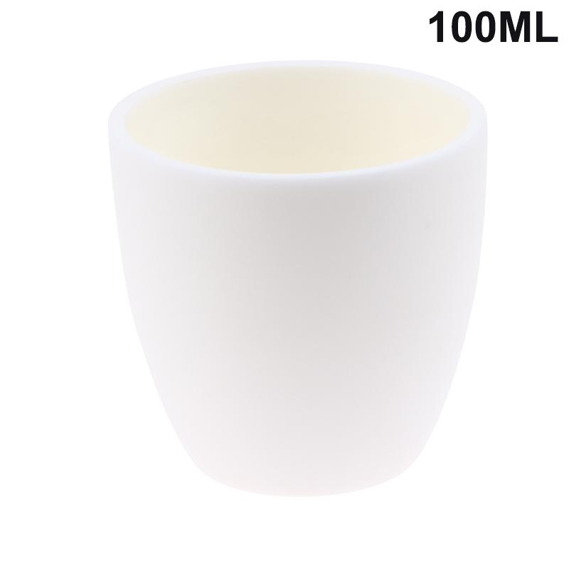 1 ks vysokoteplotní 1600°C hliníková kelímek korundový kelímek 3ml-100ml 99% hliníková popelnicový kelímek bez víka pro experiment
