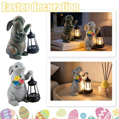 Solar Light, Solar Garden Statue Figurine, Garden Art With Solar Lamp For Patio, Balcony, Yard, Garden