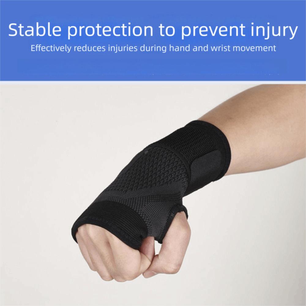 Adjustable Strap Wrist Protector Elastic Compression Wrist Support Wrist Brace  Fitness Training