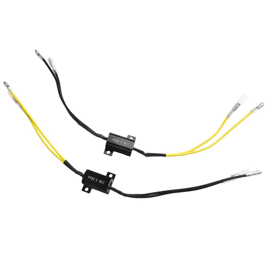 Premium Power Resistor for LED Indicator Fault Elimination 25W 6 8 Ohm