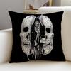 Dark DDai DarkS Cushion Cover Breathable and skinfriendly linen pillowcase square removable and washable cushion