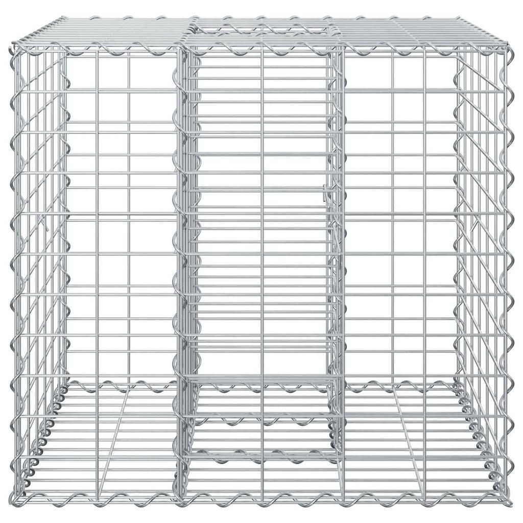 Gabion Raised Bed Silver