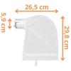 Lot de 2 Sacs Filtre pour Polaris 360/Polaris 380 - Sacs de Rechange Robot Piscine avec Fermeture Éclair Zip Phonillico®