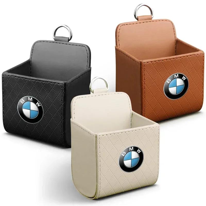 New Double-Head Car Badge Hooks Rear Seat Hanging Storage Holder Phone Bracket For BMW M X1 X3 X4 X5 E46 E90 F20 E60 E39 F10