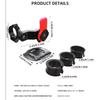 Motorcycle Bike Phone Holder Stand Bicycle Mobile Mount Non-slip Cycling,Phone Bracket Vibration Damper