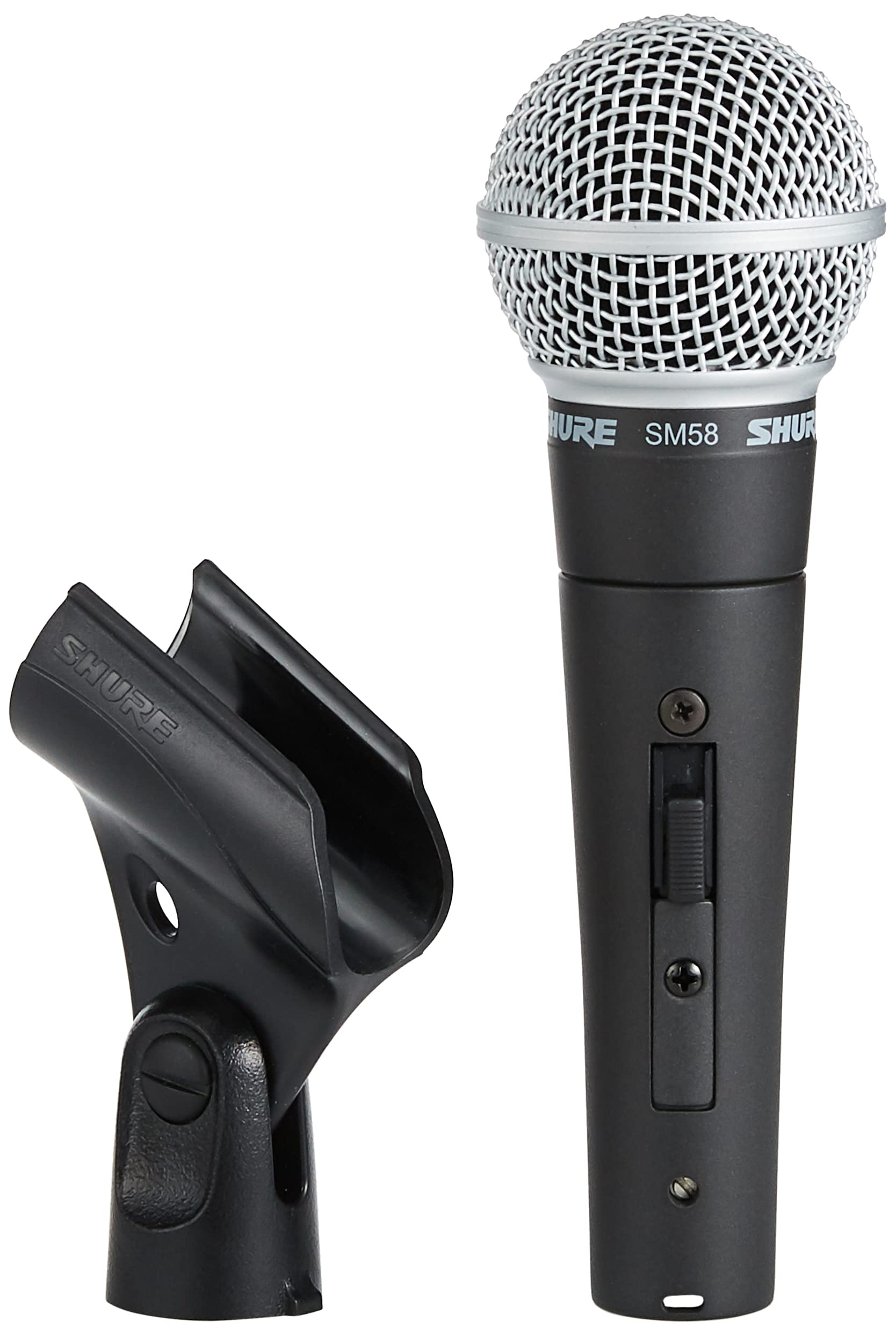 

Динамический микрофон SHURE SM58S: С переключателемVocalDistributionRecordingLive Black [Гарантия производителя 2 года]