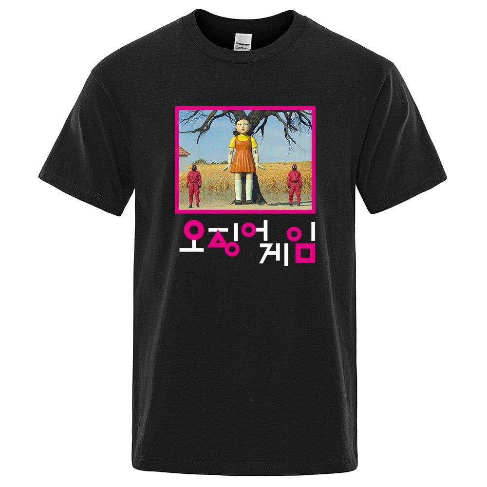 Men T-Shirt Fashion Pure Cotton Tops 