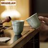 80ml Banana Moonlit Relief Teacup Traditional Tea Bowl Cute Cup Tea-tasting Personal Cup Chazhan Master Cups for Tea Ornaments