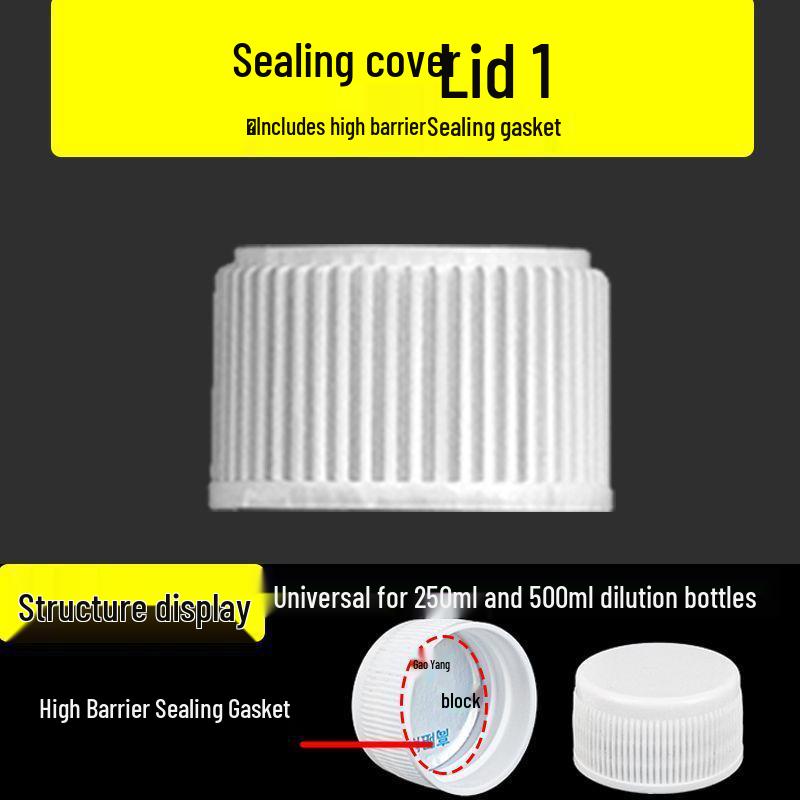 Versatile Spray Bottle for Cleaning Agent and Disinfectant Dilution