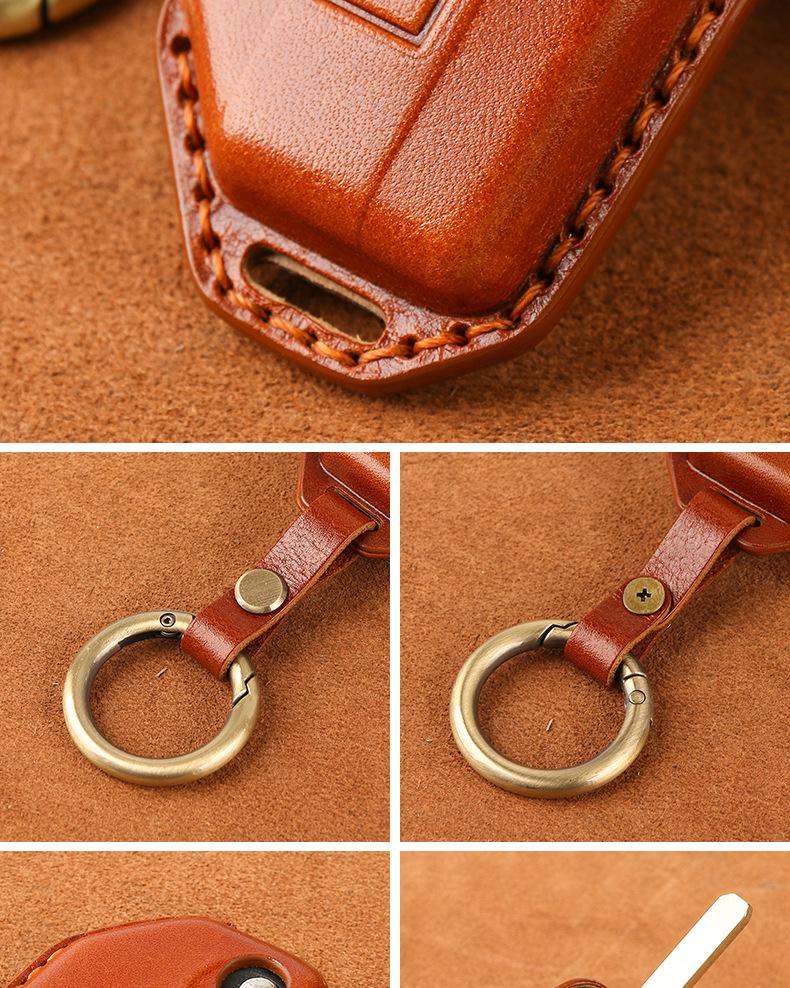 Husă de piele pentru cheie de motocicletă BMW pentru R1250GS/ADV, C400GT, 750GT, F850