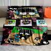 Bad  Keroppi Cute Cartoon Flannel Blanket Sheet Sofa Blanket Office Lunch Break Blanket Anime Peripherals Gift