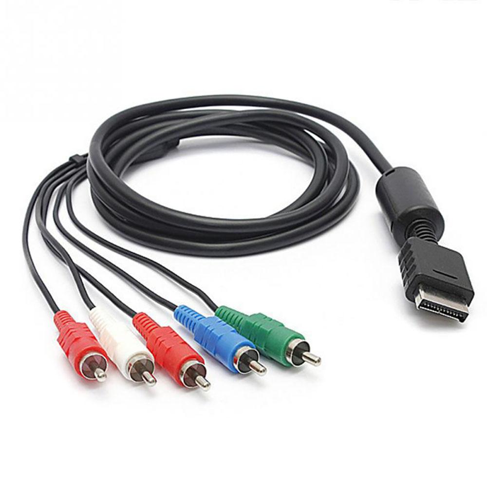 

1X HD Компонентный RCA AV Видео-Аудио Кабель Шнур Для SONY PS2 PS3 Slim 5.9Фт