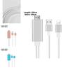 Apple 14 Hdmi Screen Mirroring Cable With Lightning Connector For Phone To Tv Display