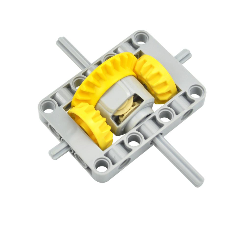 Mattoncini Meccanici Differenziali Tecnici MOC Giocattoli con Ingranaggi Differenziali Meccanici Parte High-Tech 6573 62821 65414 Mattoncino Autobloccante