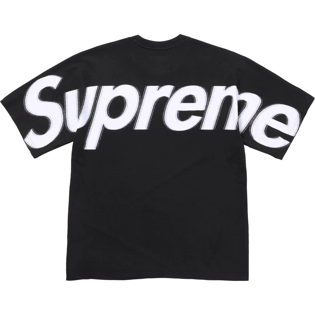 Supreme Intarsia SS 25 Navy T-shirt