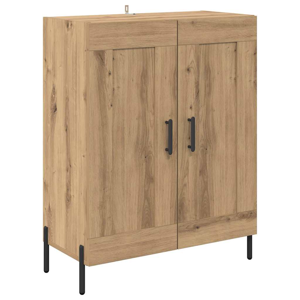Sideboard Artisan Oak 69.5 x 34 x 90 cm Particleboard and Iron