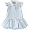 DAVE&BELLA Girls' Polo Bubble Dress