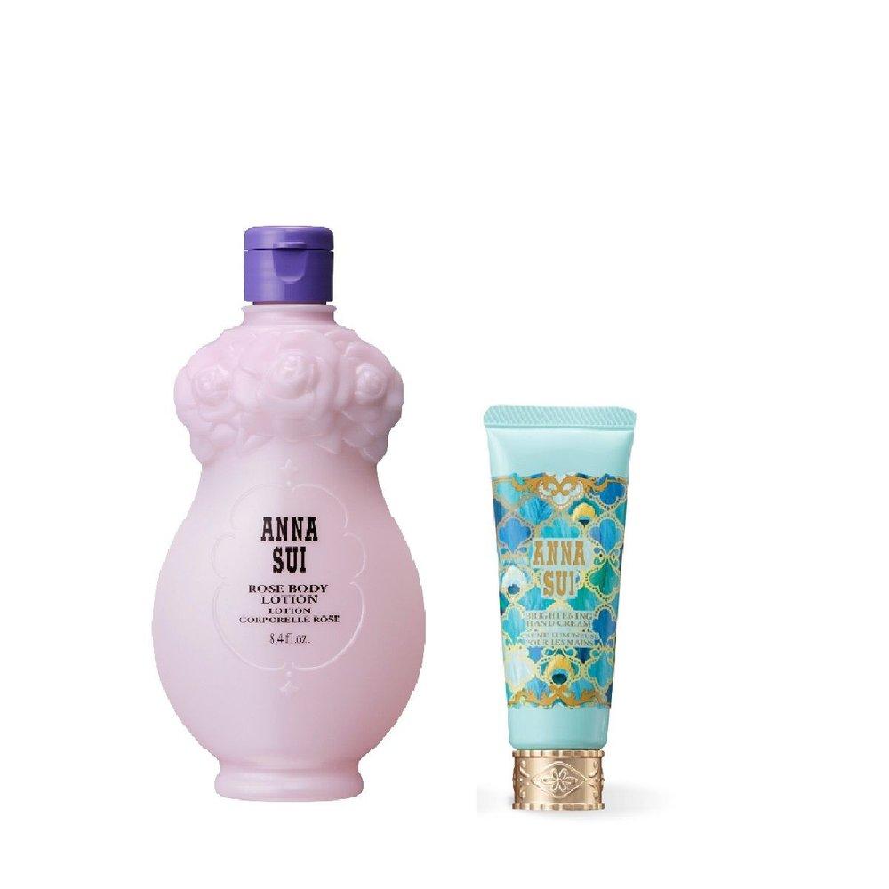 Anna Sui Rose Body Lotion (Essence Type) & Hand Cream