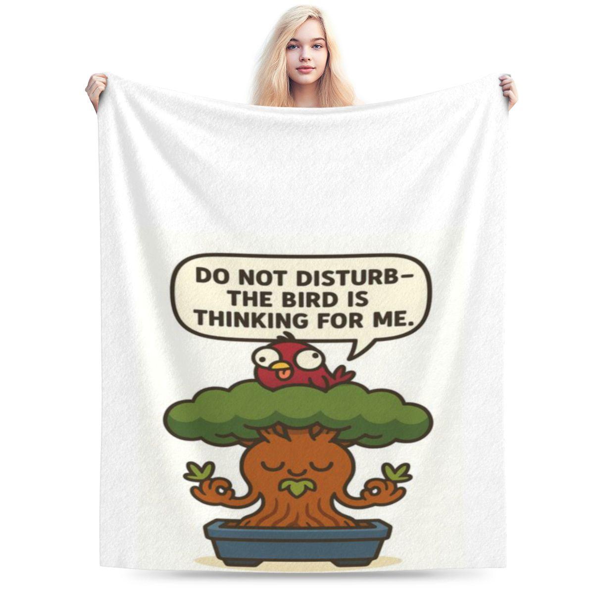 

Zen Ben Do Not Disturb Custom Warm Decorate Home An UltraSoft Micro Fleece Blanket 75x100cm (30x40inch)