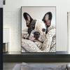 5d DIY Diamond Painting Cross Stitch Cute Animals Pet Bulldog Diamond Embroidery Mosaic Full Round Drill Home Decor Crafts
