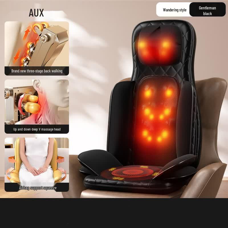AUX Back and Neck Massage Cushion CN plug (adapter included)