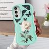 Butterfly Flower Soft Phone Cover Case for Samsung Galaxy A15 A16 A21s A12 A13 A52 A14 A11 A53 A33 A22 A05 A23 A04 A06 A03