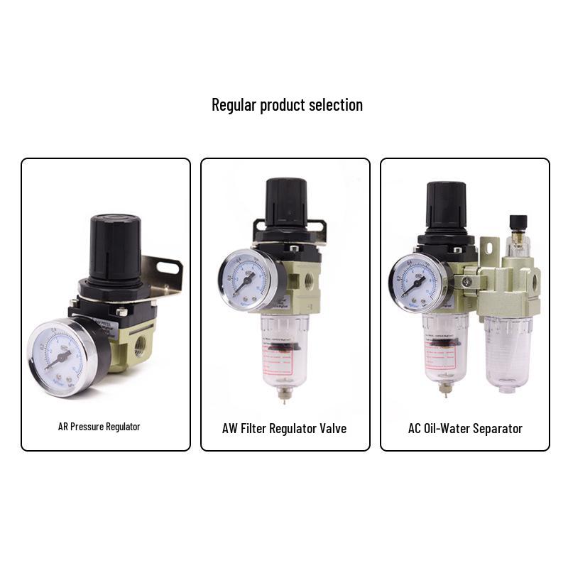 SMC Air Source Processor AC4000-04/03 Pneumatic FRL Oil-Water Separator Filter Regulator Valve