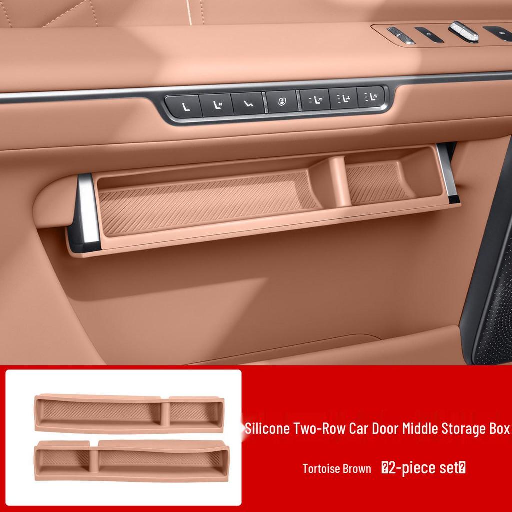 Nio ES9 Car Door Silicone Storage Box Set - Interior Decoration Accessories