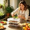 Box na červy Odolný proti zápachu Chovný box s čisticími nástroji Farma na moučné červy pro krmení zvířat Domácí Vzdělávání ve třídě Škola