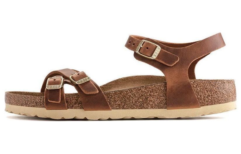 Женские плоские сандалии Birkenstock с пряжкой 1021489 38
