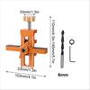 2 in 1 Cabinet Door Installation Auxiliary Tool Rebounder Drilling Locator Wardrobe Wall Cabinet Leveler DIY Woodworking Tool