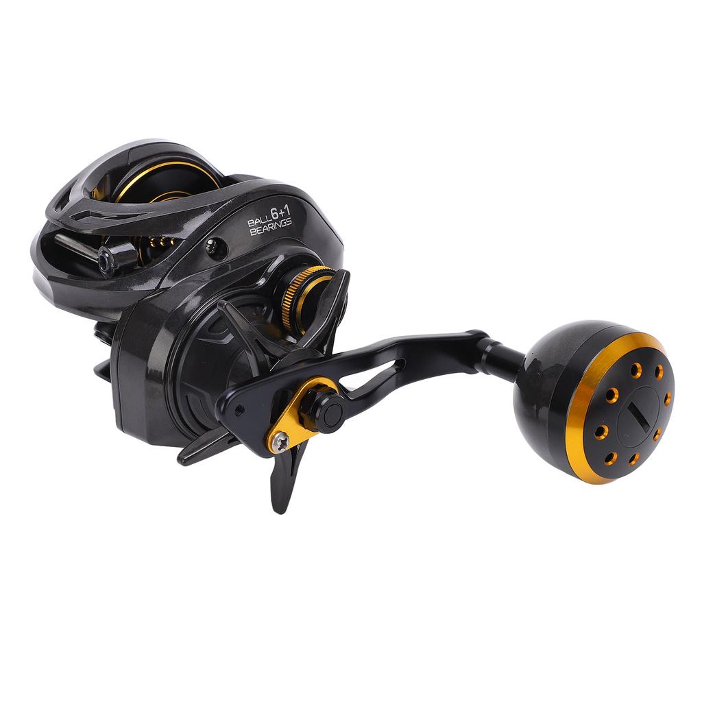 BW300 Baitcastingový naviják 16 kg Velká brzdná síla Systém magnetické brzdy z uhlíkových vláken Rybářský naviják BW300 Levá ruka