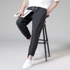 Shanshan Men's Elastic Waist Cropped Jogger Pants