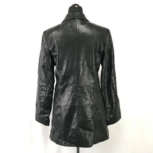ANN TAYLOR Genuine Leather Coat Women’s XS Black(USED)