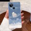 Casing For Tecno Spark 10 5G KI8 Case Aesthetic Cute Cat Fashion Transparent Silicone Cover For Tecno Spark 10 5G Phone Case K18