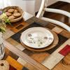 Of 4, 6, Or 8 Vintage Placemats with Geometric Designs - Ideal for Both Indoor And Outdoor Settings, Perfect for Enhancing Kitchen And Dining Room