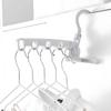 Dormitory with Students Portable Drying Rack Travel Five-hole Folding Hanger Travel Business Hotel Drying Rack